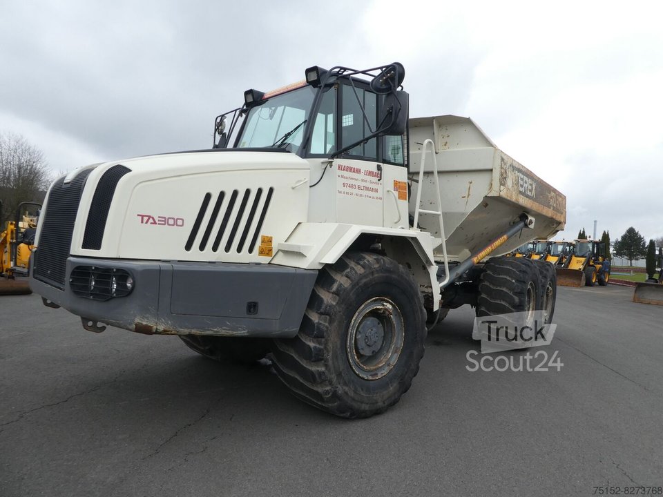 Dumper Terex TA 300   //  6 - Zyl. Cummins  Breitreifen und Muldenheizung gebraucht