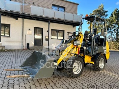 Radlader WACKER Neuson WL20 Canopy Gabel + Schaufel / ABE gebraucht