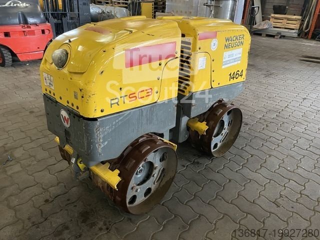 Walzenzug WACKER Neuson RT SC3 Grabenwalze Funk mit Verbreiterung gebraucht