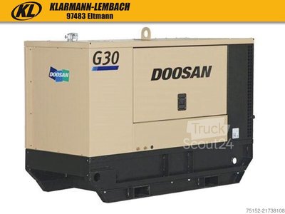 Stromgenerator Doosan Stromgenerator, Diesel G30-CE gebraucht