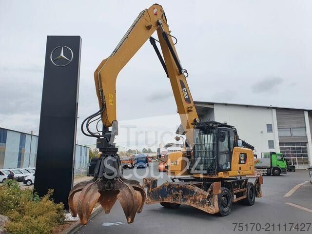 Radbagger Caterpillar MH3024 / MH 3024 / Greifer / 2018 / 9.424h gebraucht