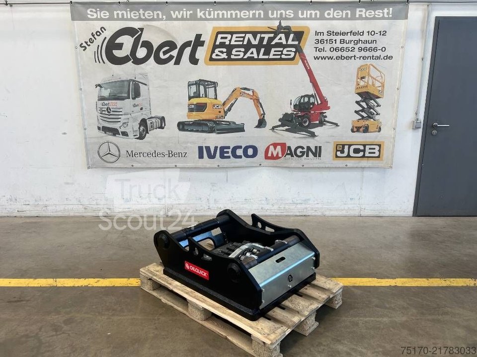 Schnellwechsler OilQuick OQ80 Adapterplatte / Schraubadapter / NEU lagernd neu