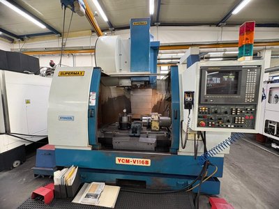 YCM SUPERMAX V116B CNC Vertikal-Bearbeitungszentrum