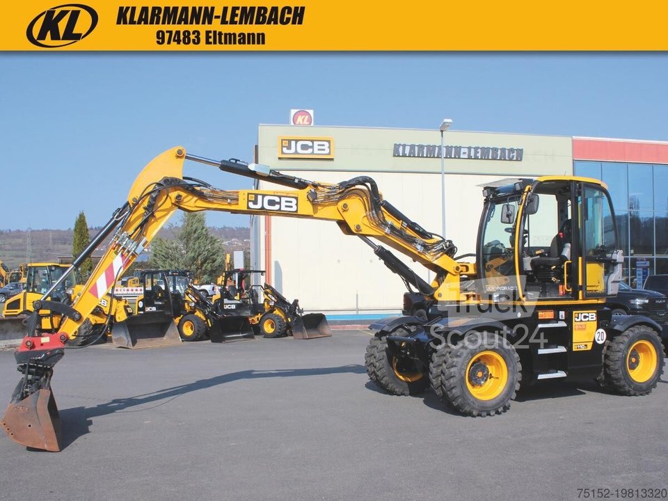 Mobilbagger Multifunktionsmaschine JCB Hydradig 110 W gebraucht