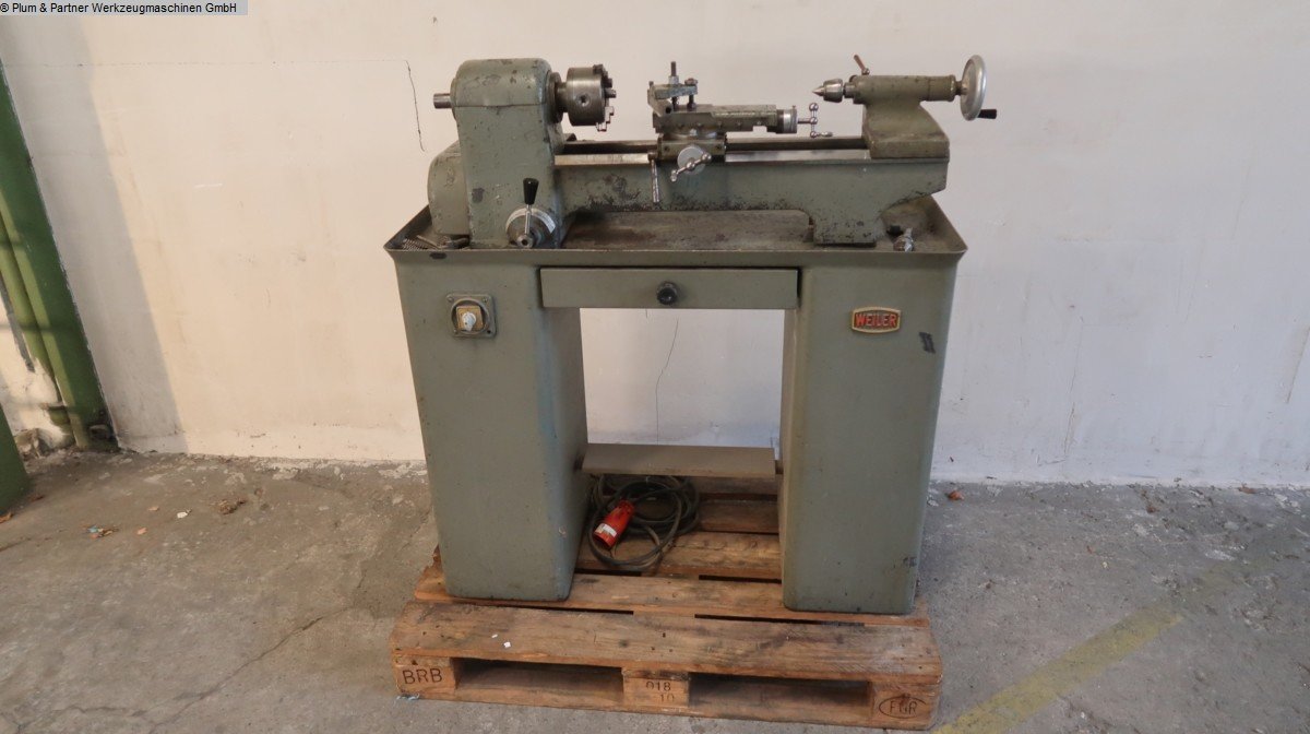 Bench Lathes For Precision Mechanics WEILER MD 220 stufenlos