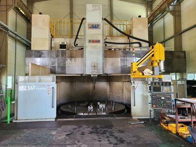 CNC Carousel Turning Machines S&T DYNAMICS ST-40/55 VC