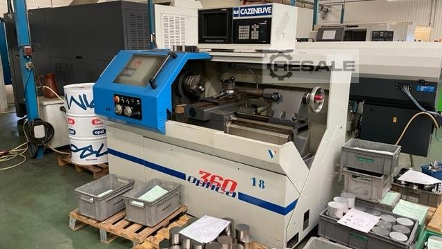 CNC Cycle Turning Machines CAZENEUVE OPTICA 360