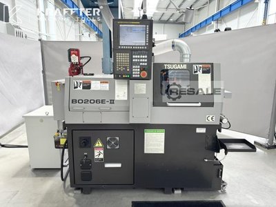 CNC Long Turning Automatics TSUGAMI B0206E-II