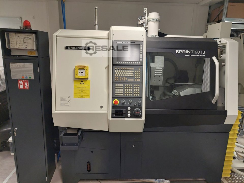 CNC Long Turning Automatics DMG MORI Gildemeister Sprint 20/8