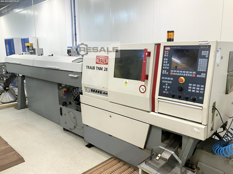 CNC Long Turning Automatics TRAUB TNM 28