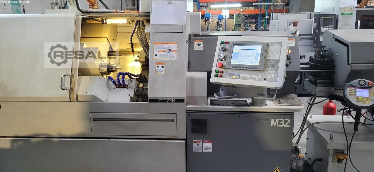 CNC Long Turning Automatics CITIZEN CINCOM M32