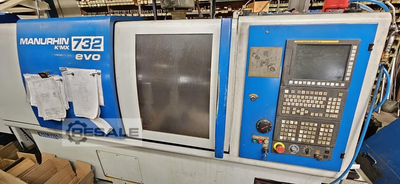 CNC Turning Automatics MANURHIN KMX 732 evo