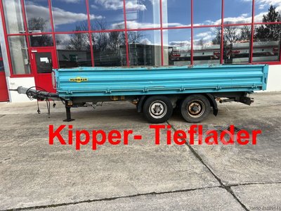 Humbaur HTK 10 50 24  Tandem Kipper- Tieflader