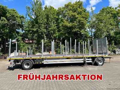Möslein T 2 Plato 7,60 m  2 Achs Jumbo- Plato- Anhänger Mega