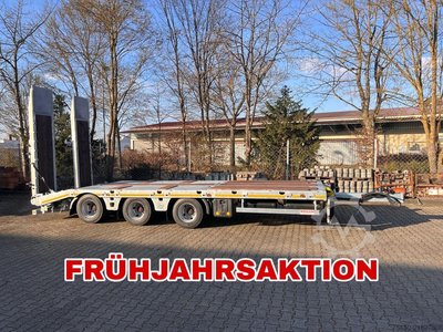 Möslein TT 34 Zugrohr Gerade  34 t GG Tridem- Tieflader 3 Achs, gelenktNeufahrzeug