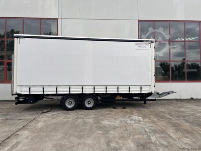 Möslein TPS 105 D-L  Planenanhänger, Ladebordwand + Durchladbar neuwertig