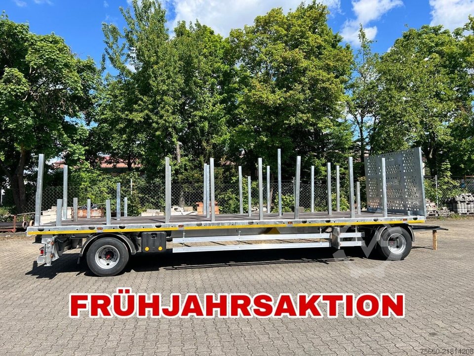 Möslein T 2 Plato 8,6m  2 Achs Jumbo- Plato- Anhänger