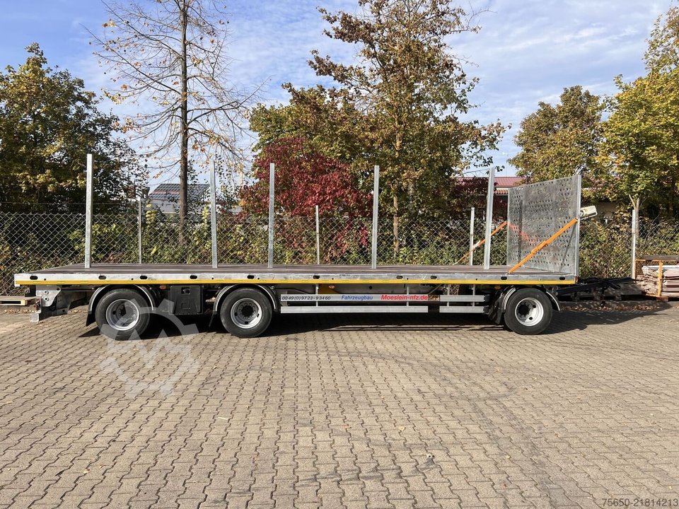 Möslein T 3 Plato 9 m  3 Achs Jumbo- Plato- Anhänger 9 m, Mega