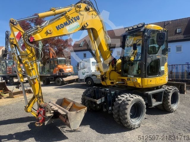 KOMATSU PW 98 MR-10 / gepflegt / 1600 Bh / inkl. GRL+TL