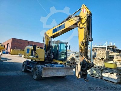CATERPILLAR M322F Mobilbagger 21,8 T mit GPS Topcon
