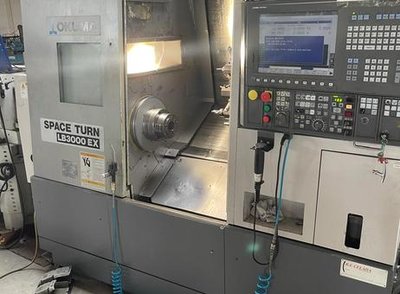 OKUMA LB 3000 EX MY cnc lathe