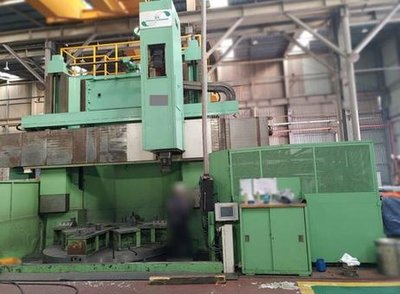 Doerries Scharmann VC-3500/300 vertical turret lathe with cnc