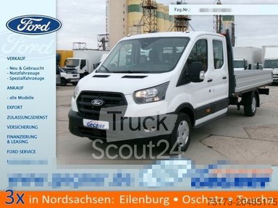 Pritschenwagen FORD Transit 350L5 Trend DoKa Pritsche Stndhz AHK Kam gebraucht