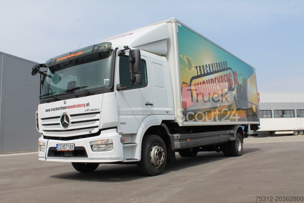 Kühlkoffer-LKW Mercedes-Benz Atego 1221  E6Blatt Luft LBW Bett Schlafkabine gebraucht