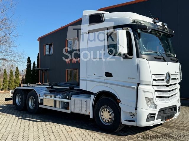 Abrollkipper MERCEDES-BENZ ACTROS 2658 6x2 Abrollkipper MEILLER RK 26.67K gebraucht