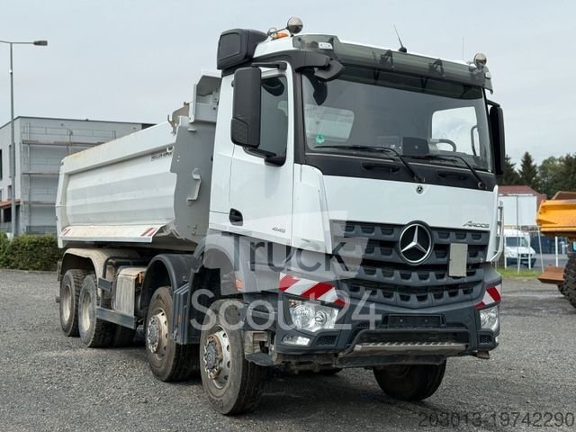 Kipper LKW MERCEDES-BENZ AROCS 4145 8x8 Meiller Muldenkipper gebraucht