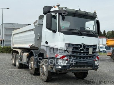 Kipper LKW MERCEDES-BENZ AROCS 4145 8x8 Meiller Muldenkipper gebraucht