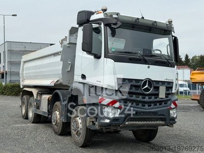 Kipper LKW MERCEDES-BENZ AROCS 4145 8x8 Meiller Muldenkipper gebraucht