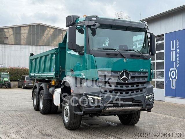 Dreiseitenkipper LKW MERCEDES-BENZ Arocs 3351 6x6 Kipper Bordmatic Meiller gebraucht