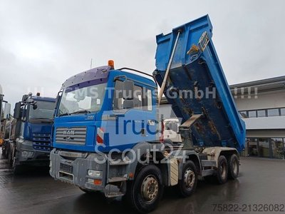 Kipper LKW MAN MAN TGA 35.430 / 8X4 / Meiller Mulde / German gebraucht