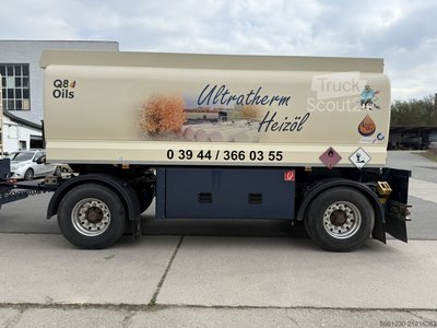 Tankanhänger Lindner & Fischer Tankwagen Anhänger ADR A1&A3 Oben/Unten gebraucht