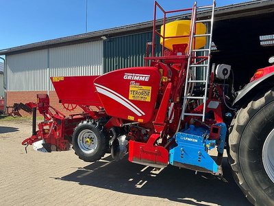 Grimme Gl420 mit Kreiselegge