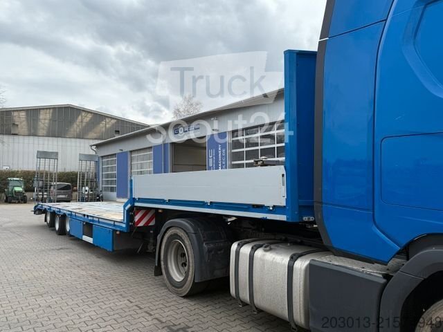 Tieflader-Sattelauflieger  ELBO EN04 Tieflader 3 Achs / 2 Liftachsen gebraucht