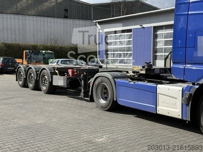 Auflieger-Wechselfahrgestell BROSHUIS MFCC-HD Wechsel Containerchassis Ausziehbar ADR gebraucht