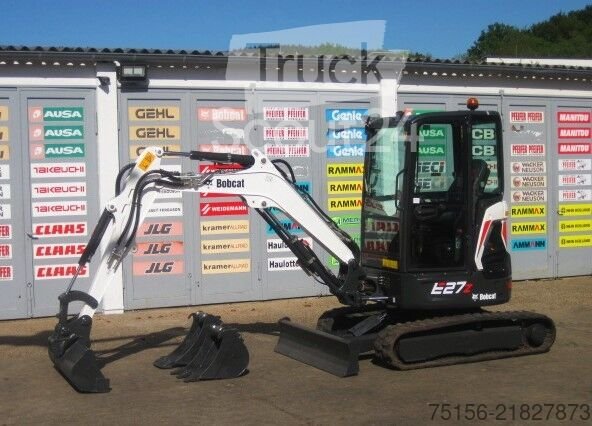 Minibagger Bobcat E 27 Z *2xZusatzhydraulik * 3xLöffel* gebraucht