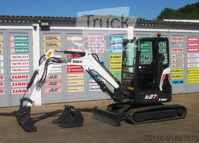Minibagger Bobcat E 27 Z *2xZusatzhydraulik * 3xLöffel* gebraucht