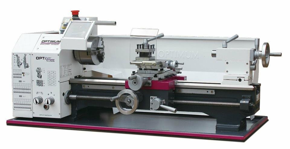 Optimum Drehmaschine TU 2506, 400 Volt►frei Haus!