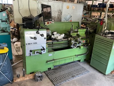 METOSA Pinacho S-90 V/225 Head and draw spindle rotary machine