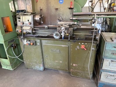 WEILER guide and tension spindle lathe