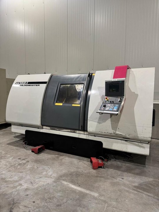 CNC Gildemeister CTX600E Drehmaschine / Heidenhain Pilot 3190