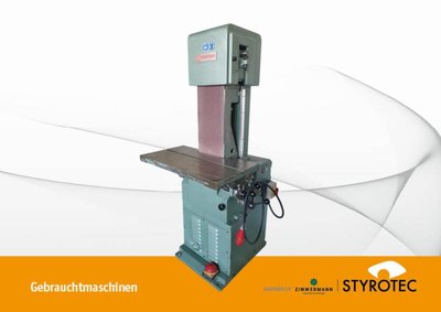 Vertikal-Bandschleifmaschine, Zimmermann VBZ250