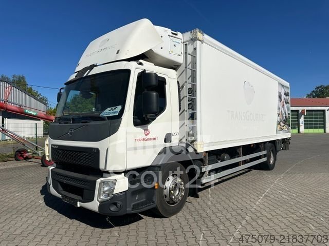 Kühlkoffer-LKW VOLVO FE 250 / Carrier 1250 MT / 3 x Kammern / LBW gebraucht