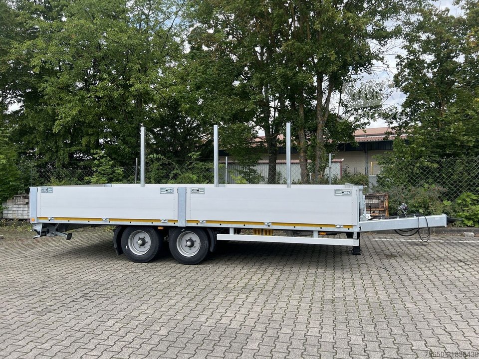 Anhänger mit offener Pritsche Möslein THT 11- G 7,2  Tandem- Pritschenanhänger- Tieflader neu