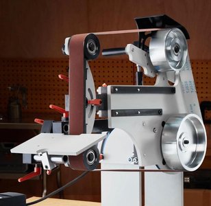 Bandschleifmaschine 72 X 2 Zoll Bandpolierer Variable Geschw.