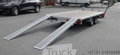 Autotransporter Anhänger HUMBAUR Universal 3000 Holz, sofort lieferbar neu