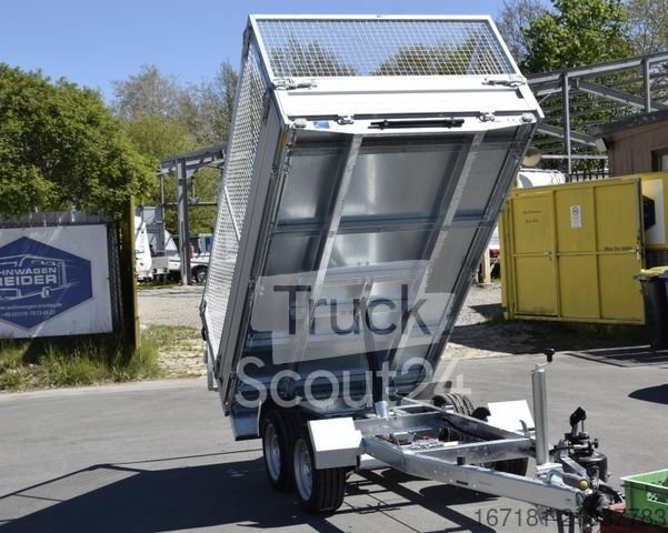 Anhänger HUMBAUR HUK 272715 Kipper mit Gitteraufsatz, FlexEPumpe neu